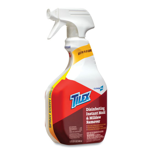 Disinfects Instant Mildew Remover, 32 oz Smart Tube Spray, 9/Carton