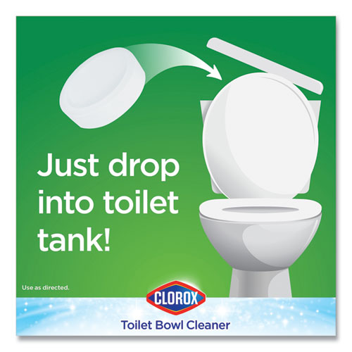 Image of Automatic Toilet Bowl Cleaner, 3.5 oz Tablet, 2/Pack, 6 Packs/Carton