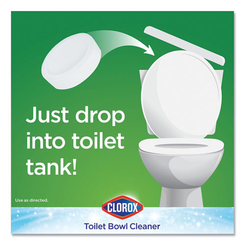 Image of Clorox® Automatic Toilet Bowl Cleaner, 3.5 Oz Tablet, 2/Pack