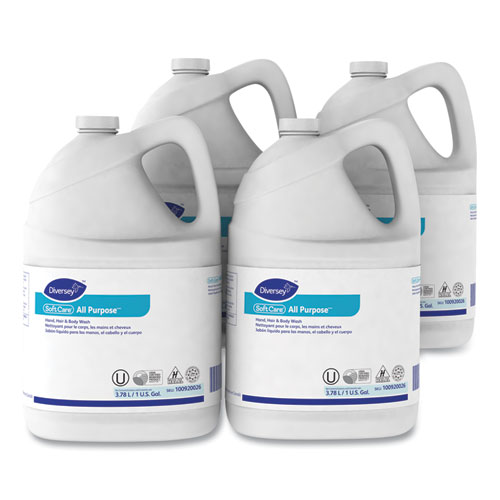 Image of Diversey™ Soft Care All Purpose Liquid, Gentle Floral, 1 Gal Bottle, 4/Carton