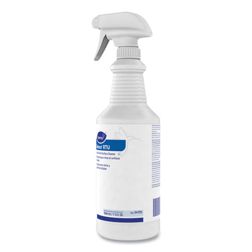 Image of Glance Glass and Multi-Surface Cleaner, Original, 32 oz Spray Bottle, 12/Carton