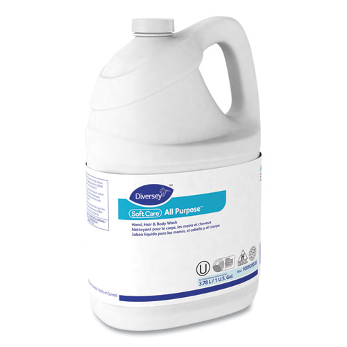 Image of Soft Care All Purpose Liquid, Gentle Floral, 1 gal Bottle, 4/Carton