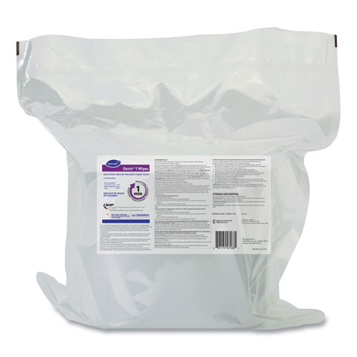 Image of Oxivir 1 Wipes, 11 x 12, Cherry Almond Scent, 160/Refill Pack, 4/Carton