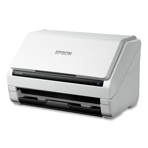 Image of Epson® Ds-530 Ii Color Duplex Document Scanner, 600 Dpi Optical Resolution, 50-Sheet Duplex Auto Document Feeder
