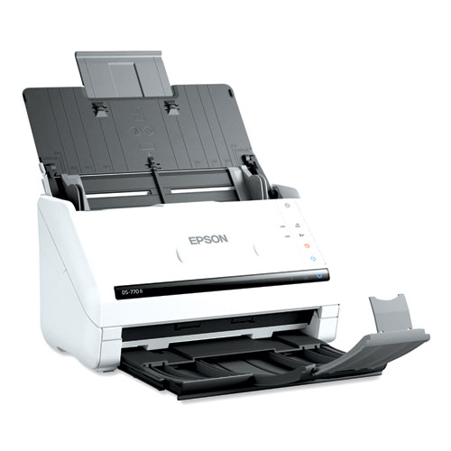 Image of DS-770 II Color Duplex Document Scanner, 600 dpi Optical Resolution, 100-Sheet Duplex Auto Document Feeder