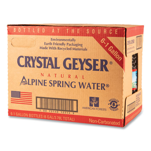 Image of Alpine Spring Water, 1 Gal Bottle, 6/Case, 48 Cases/Pallet