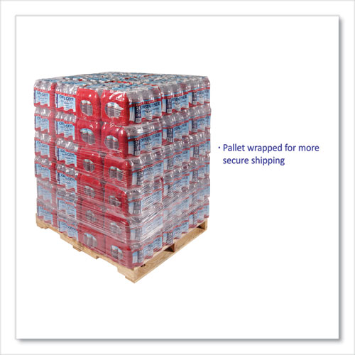 Image of Crystal Geyser® Alpine Spring Water, 16.9 Oz Bottle, 24/Carton, 84 Cartons/Pallet