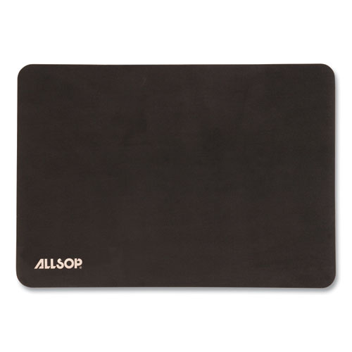 Travel Notebook Optical Mouse Pad, 11 x 7.25, Black