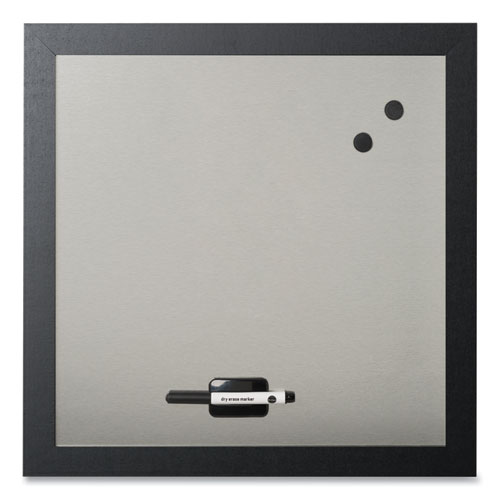 Image of Mastervision® Black Shadow Message Board Set: (1) Bulletin, (1) Bulletin/Dry Erase, (1) Magnetic Dry Erase, Assorted Sizes, Black Frames