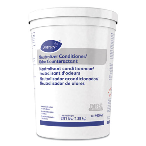 Floor Conditioner/Odor Counteractant, Powder, 0.5 oz Packet, 90/Tub, 2/Carton DVO917048