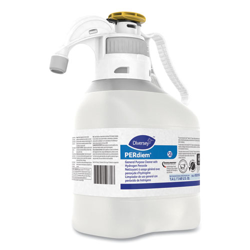 Image of Diversey™ Perdiem Concentrated General Cleaner With Hydrogen Peroxide, 47.34 Oz, Bottle, 2/Carton