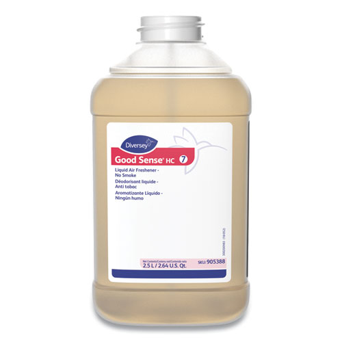 Good Sense Liquid Odor Counteractant, Clean and Fresh, 84.5 oz, 2/Carton