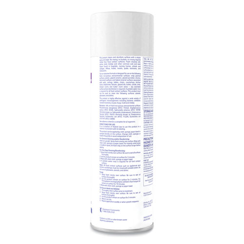 Envy Foaming Disinfectant Cleaner, Lavender Scent, 19 oz Aerosol Spray