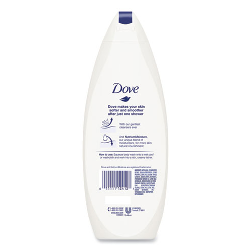 Image of Diversey™ Dove Body Wash Deep Moisture, 12 Oz Bottle, 6/Carton