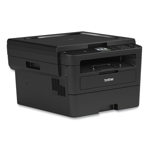 Image of Brother Hll2395Dw Monochrome Laser Printer With Convenient Flatbed Copy/Scan, 2.7" Color Touchscreen, Duplex And Wireless Printing