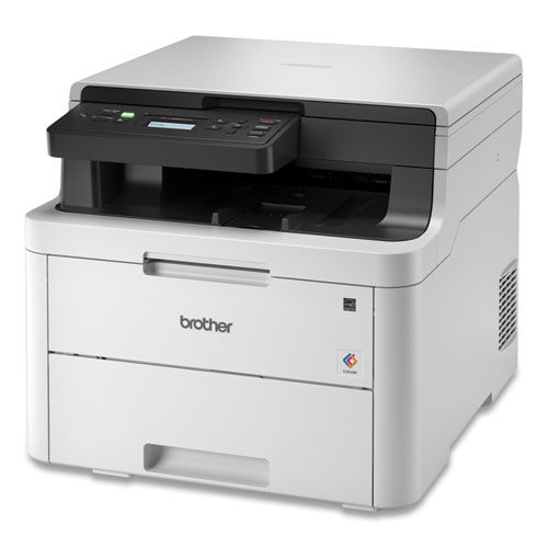 Image of HLL3290CDW Compact Digital Color Printer with Convenient Flatbed Copy and Scan, Plus Wireless and Duplex Printing