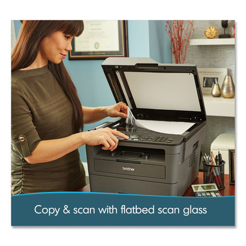 Image of MFCL2710DW Monochrome Compact Laser All-in-One Printer with Duplex Printing and Wireless Networking