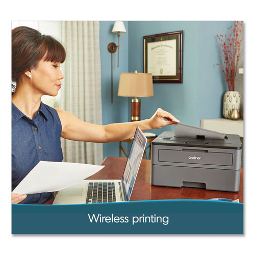 Image of HLL2370DWXL XL Extended Print Monochrome Compact Laser Printer with Up to 2-Years of Toner In-Box