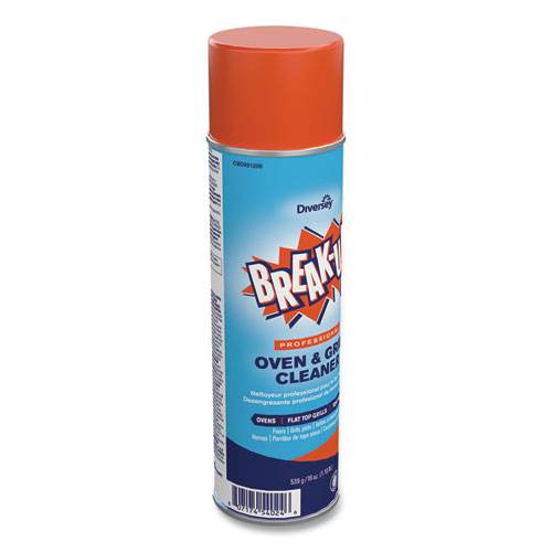 Image of Break-Up® Oven And Grill Cleaner, Ready To Use, 19 Oz Aerosol Spray