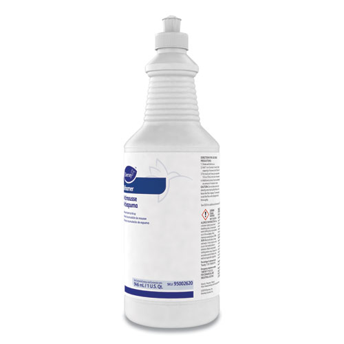 Image of Diversey™ Defoamer/Carpet Cleaner, Cream, Bland Scent, 32 Oz Squeeze Bottle