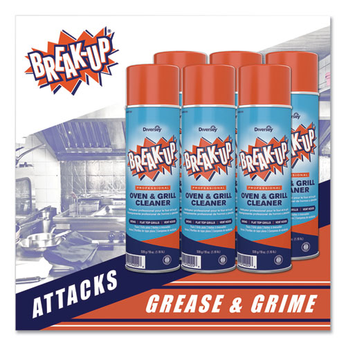 Image of Oven And Grill Cleaner, Ready to Use, 19 oz Aerosol Spray 6/Carton