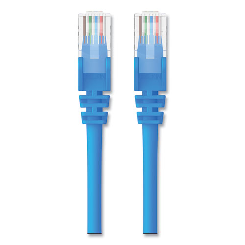 Image of Belkin® Cat5E Snagless Patch Cable, 1 Ft, Blue