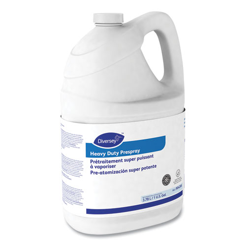 Image of Diversey™ Carpet Cleanser Heavy-Duty Prespray, Fruity Scent, 1 Gal Bottle, 4/Carton