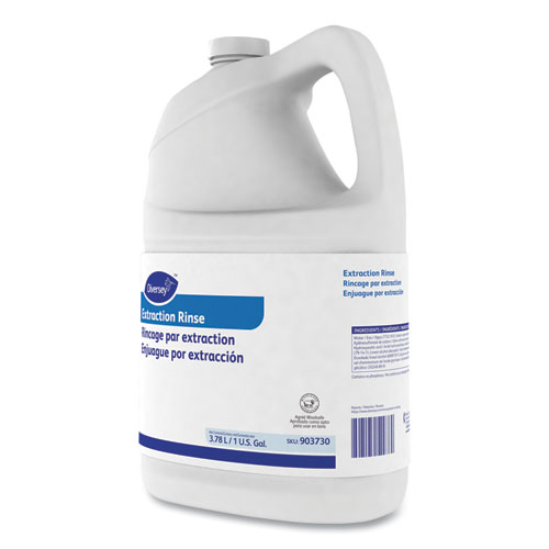 Image of Diversey™ Carpet Extraction Rinse, Floral Scent, 1 Gal Bottle, 4/Carton