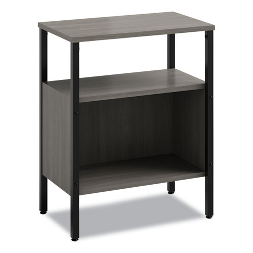 Safco® Simple Storage, Two-Shelf, 23.5W X 14D X 29.6H, Gray