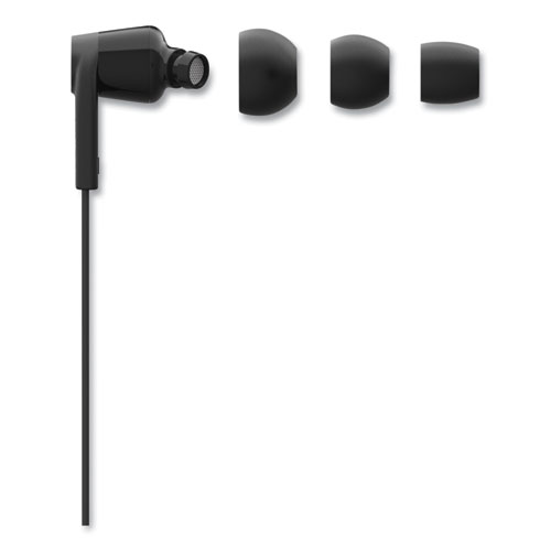 Image of Belkin® Soundform Headphones With Lightning Connector, 44" Cord, Black