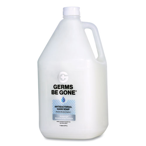 Germs Be Gone® Antibacterial Hand Soap, Aloe, 1 Gal Cap Bottle