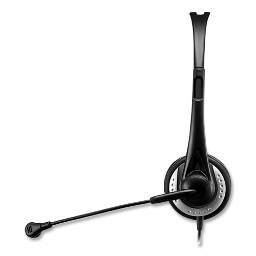 Image of Xtream P2 USB Wired Multimedia Headset with Microphone, Binaural Over the Head, Black