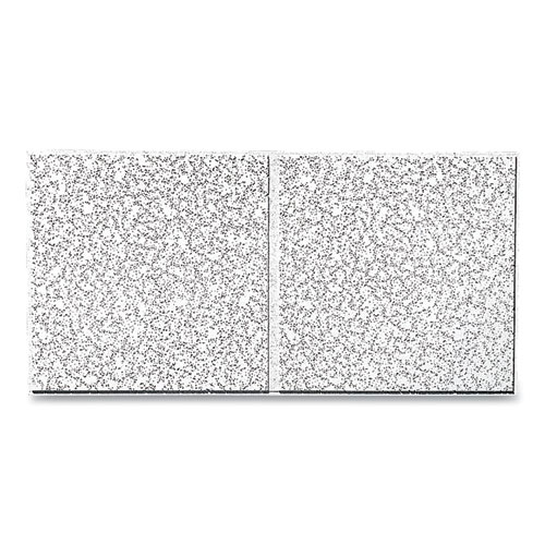 Armstrong® Cortega Ceiling Tiles, Non-Directional, Angled Tegular (0.94"), 24" x 24" x 0.63", White, 16/Carton