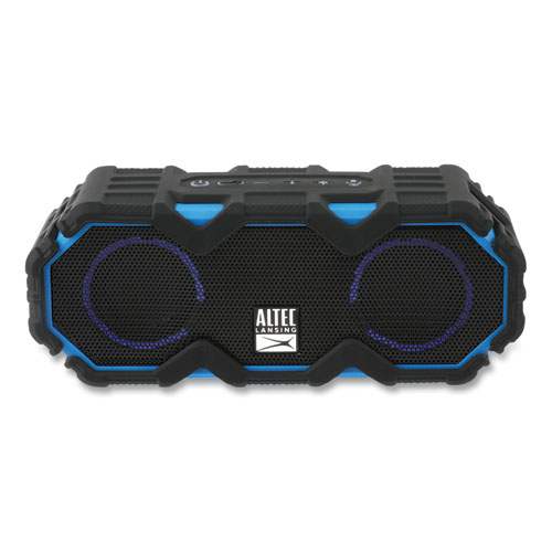 Mini LifeJacket Jolt Rugged Bluetooth Speaker, Black/Royal Blue
