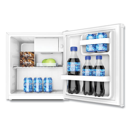 Image of 1.7 Cubic Ft. Compact Refrigerator with Chiller Compartment, White