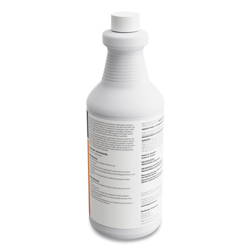 Image of Coastwide Professional™ Spray Gloss Floor Finish And Sealer, Peach Scent, 0.95 L Bottle, 6/Carton