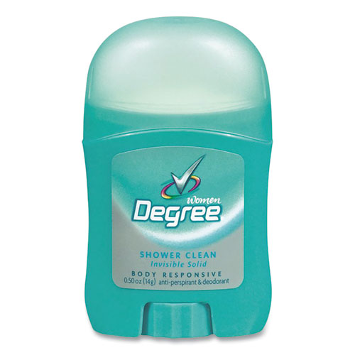 Image of Women Invisible Solid Anti-Perspirant/Deodorant, Shower Clean, 0.5 oz, 36/Carton