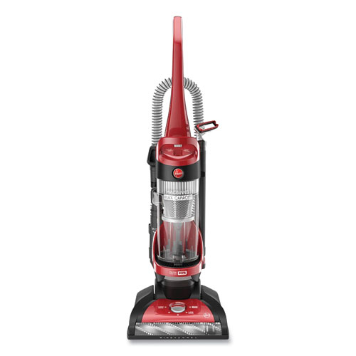 Image of WindTunnel Max Bagless Upright Vacuum, 13" Cleaning Path, Orange/Black