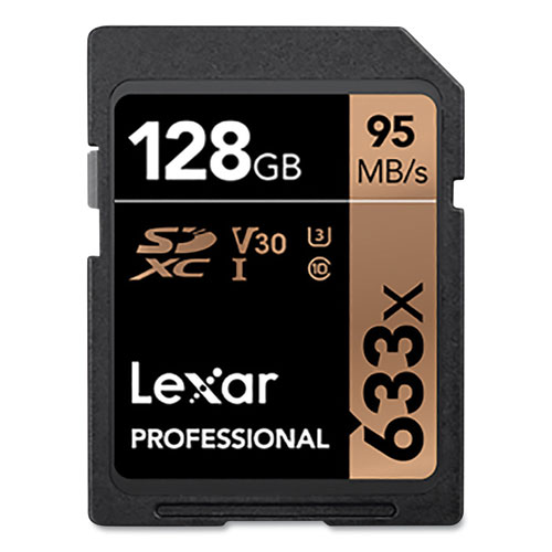 SDXC Memory Card, UHS-I U1 Class 10, 128 GB
