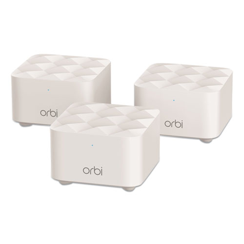 Orbi Whole Home AC1200 Mesh Wi-Fi System, 2 Ports, Dual-Band 2.4 GHz/5 GHz