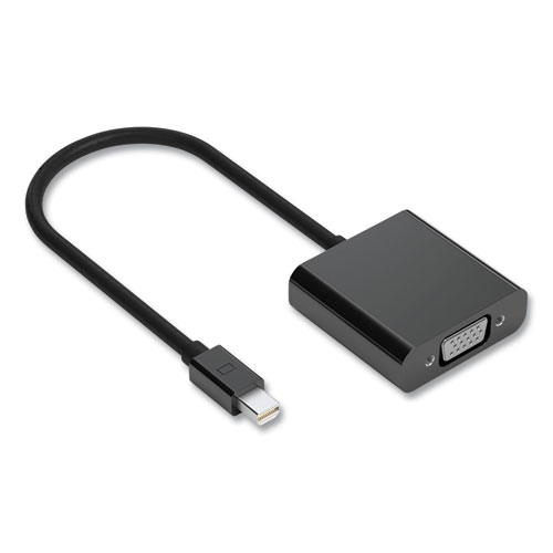 NXT Technologies™ Mini DisplayPort to VGA Adapter, 6", Black