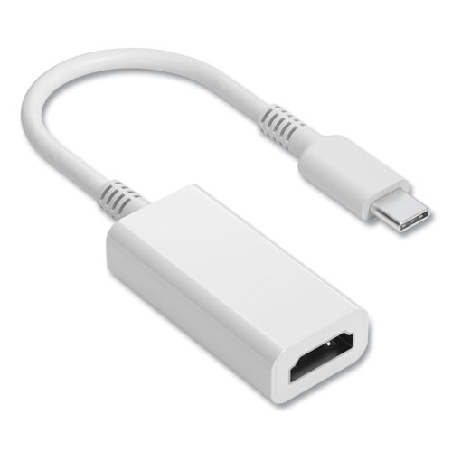 USB-C to HDMI Adapter, 6", White