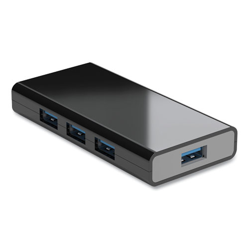USB 3.0 Hub, 7 Ports, Black