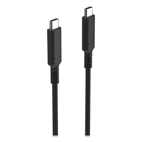 Reversible USB-C Cable, 3 ft, Black
