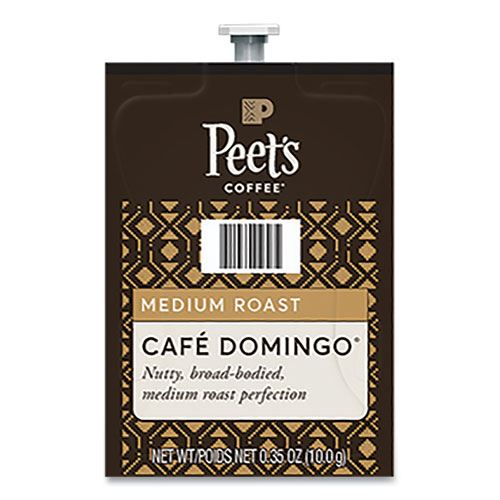 Peet's Coffee & Tea® FLAVIA Ground Coffee Freshpacks, Café Domingo Blend, 0.35 oz Freshpack, 76/Carton