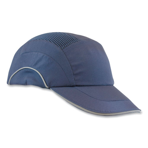 PIP HardCap A1+ Baseball Style Bump Cap, 2.75" Brim, Navy Blue