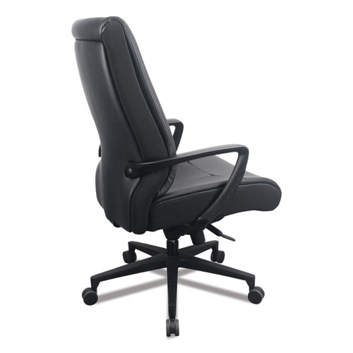Executive Chair, Supports up to 250 lbs, 20.5" to 23.5" Seat Height, Supports up to 250 lbs, Black