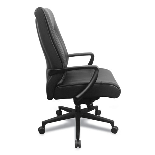 Executive Chair, Supports up to 250 lbs, 20.5" to 23.5" Seat Height, Supports up to 250 lbs, Black