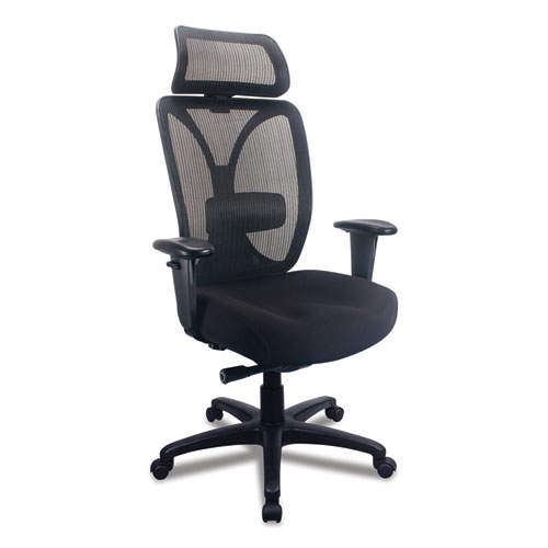 Image of Computer and Desk Chair, Supports Up to 275 lb, Black
