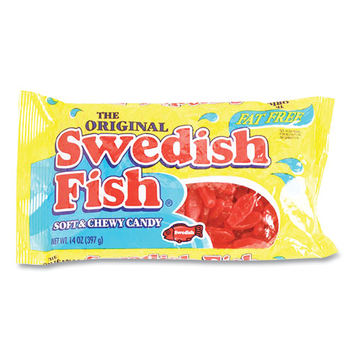 Swedish Fish® Candy, Original Flavor, Red, 14 Oz Bag